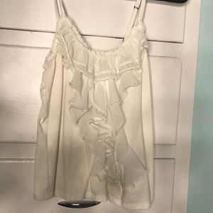 Ruffle Tank Top Hollister